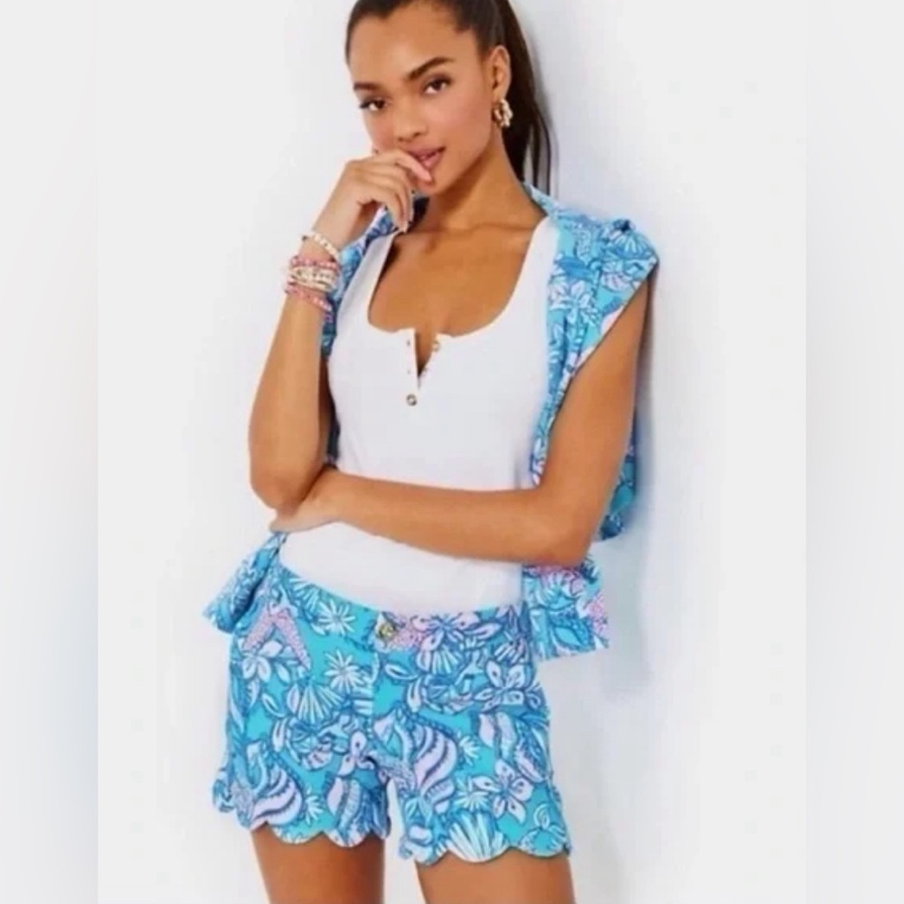 NWT Lilly Pulitzer Sz10 Buttercup Shorts